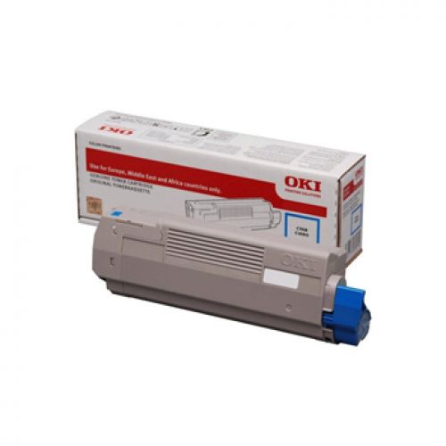 OKI Toner-C532/MC573/MC563-Cyan-6K , Oki , OKI46490607 , 5031713067757
